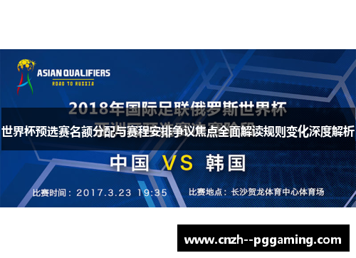 世界杯预选赛名额分配与赛程安排争议焦点全面解读规则变化深度解析