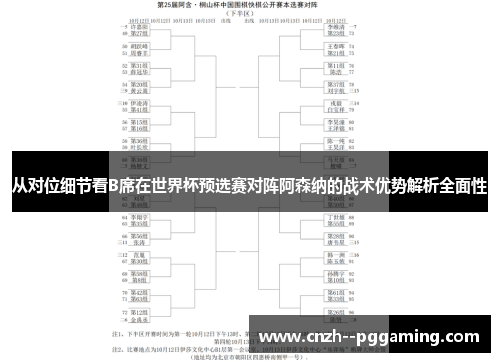 从对位细节看B席在世界杯预选赛对阵阿森纳的战术优势解析全面性